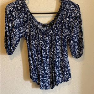 Over the shoulder shirt